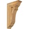 Ekena Millwork Imperial Traditional Rough Sawn Bracket, Western Red Cedar, 6"W x 18"D x 30"H BKT06X18X30IMP01RWR - alternate 1